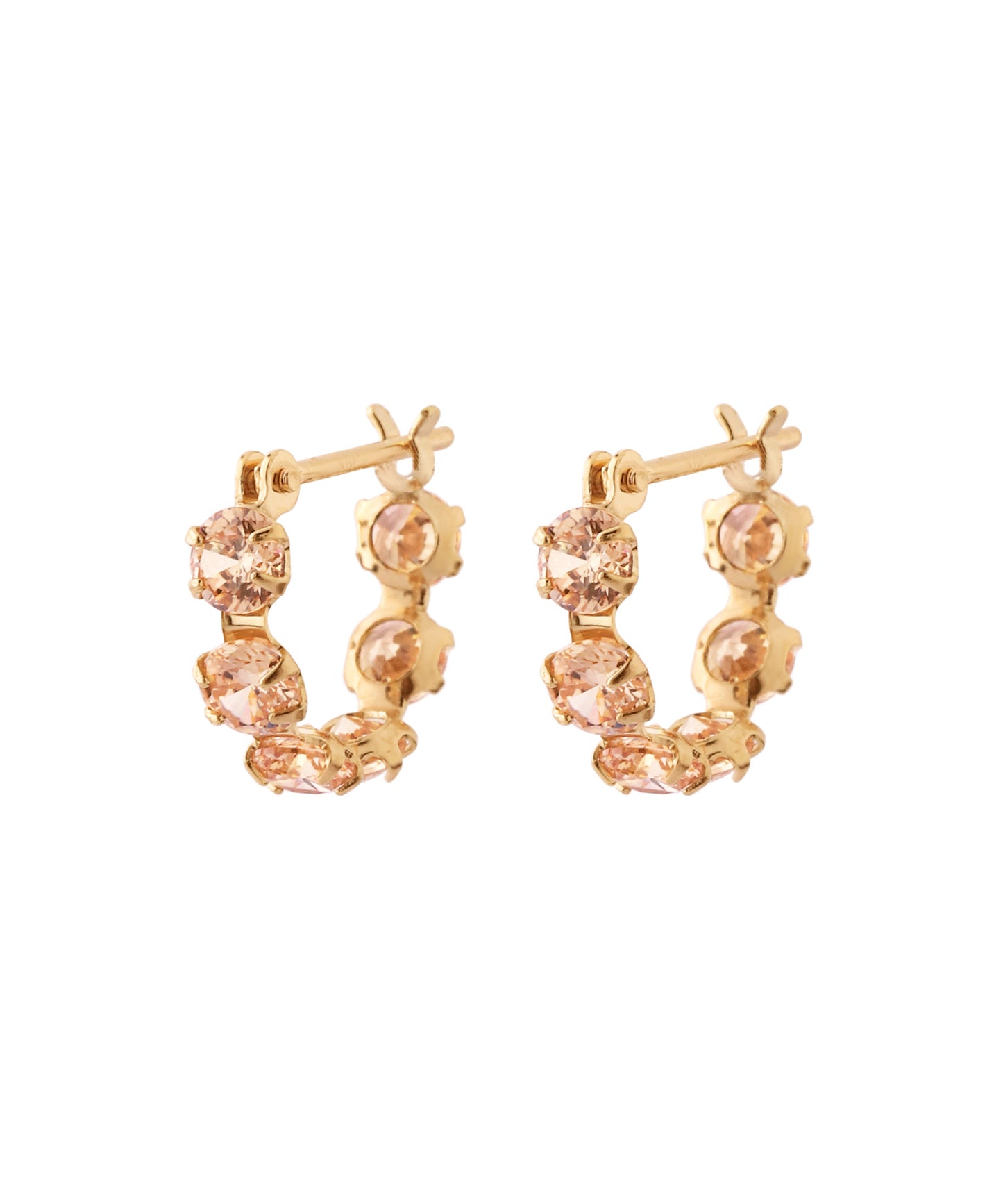 [Eligible for Gift] Bijou Hoop Earrings [10K]