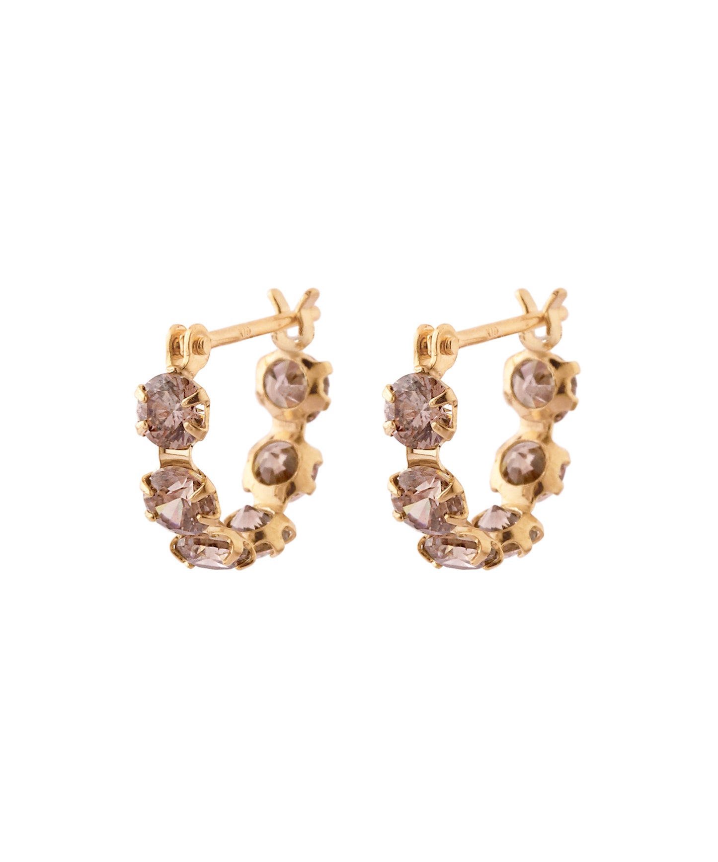 [Eligible for Gift] Bijou Hoop Earrings [10K]