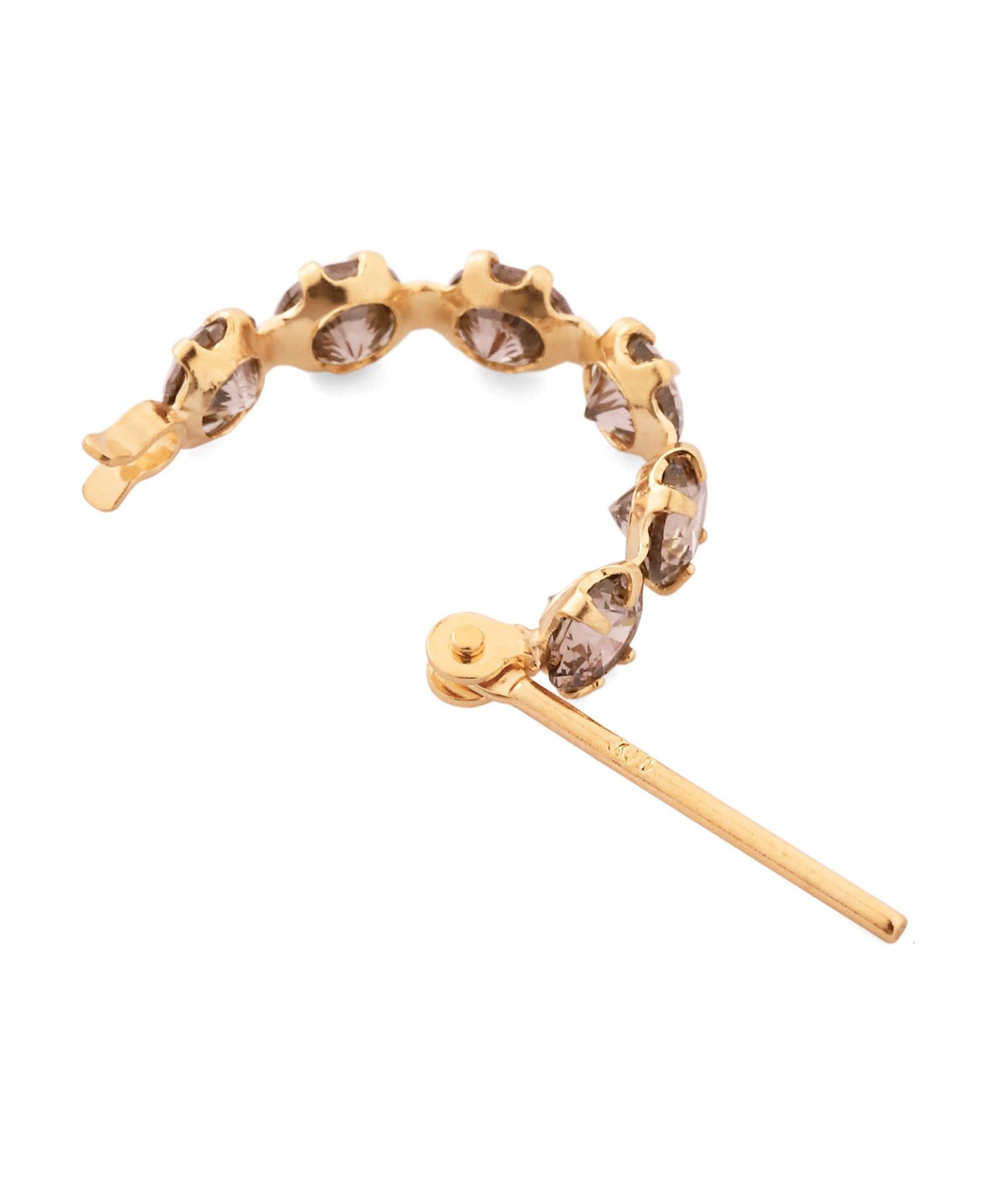 [Eligible for Gift] Bijou Hoop Earrings [10K]