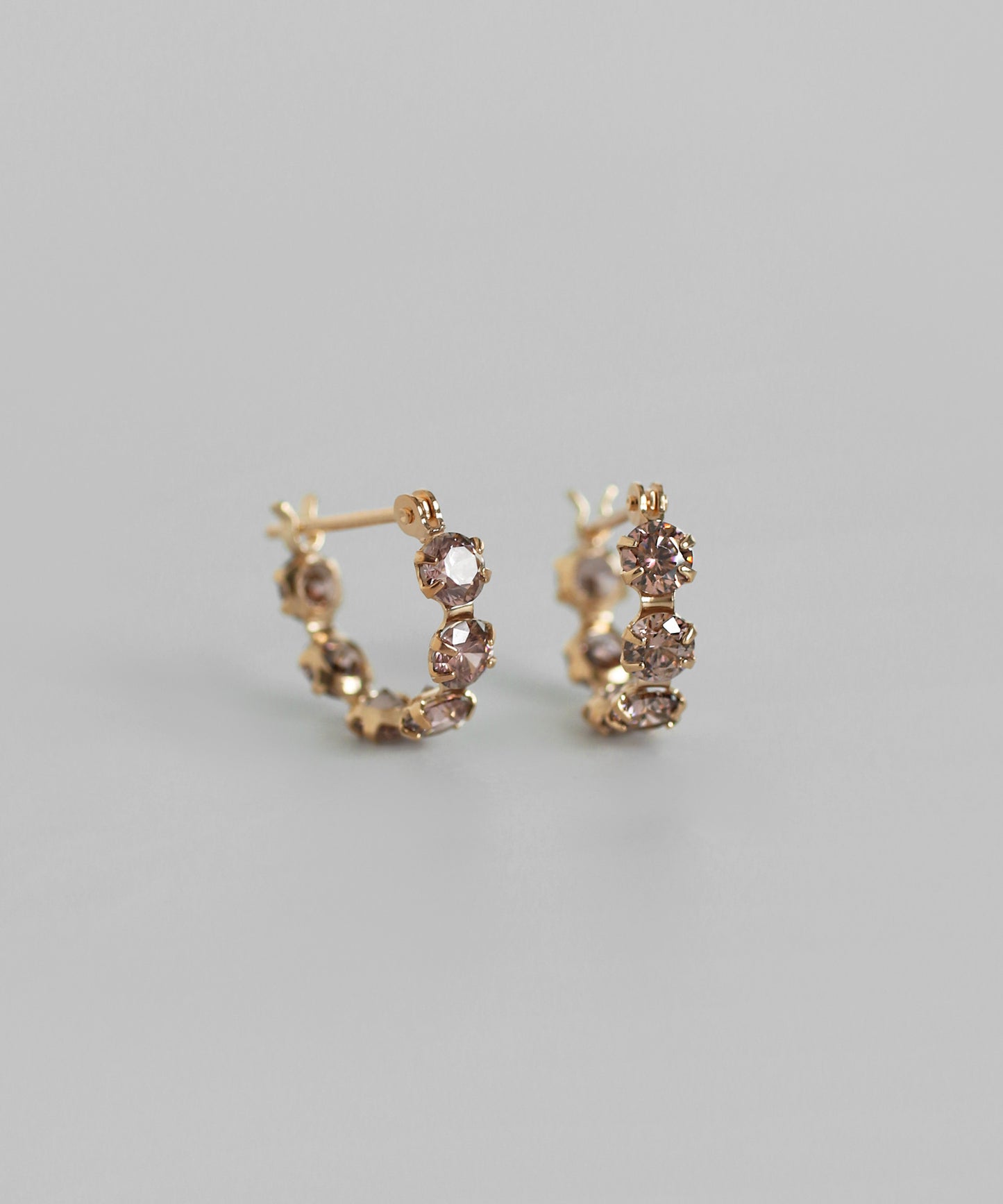 [Eligible for Gift] Bijou Hoop Earrings [10K]