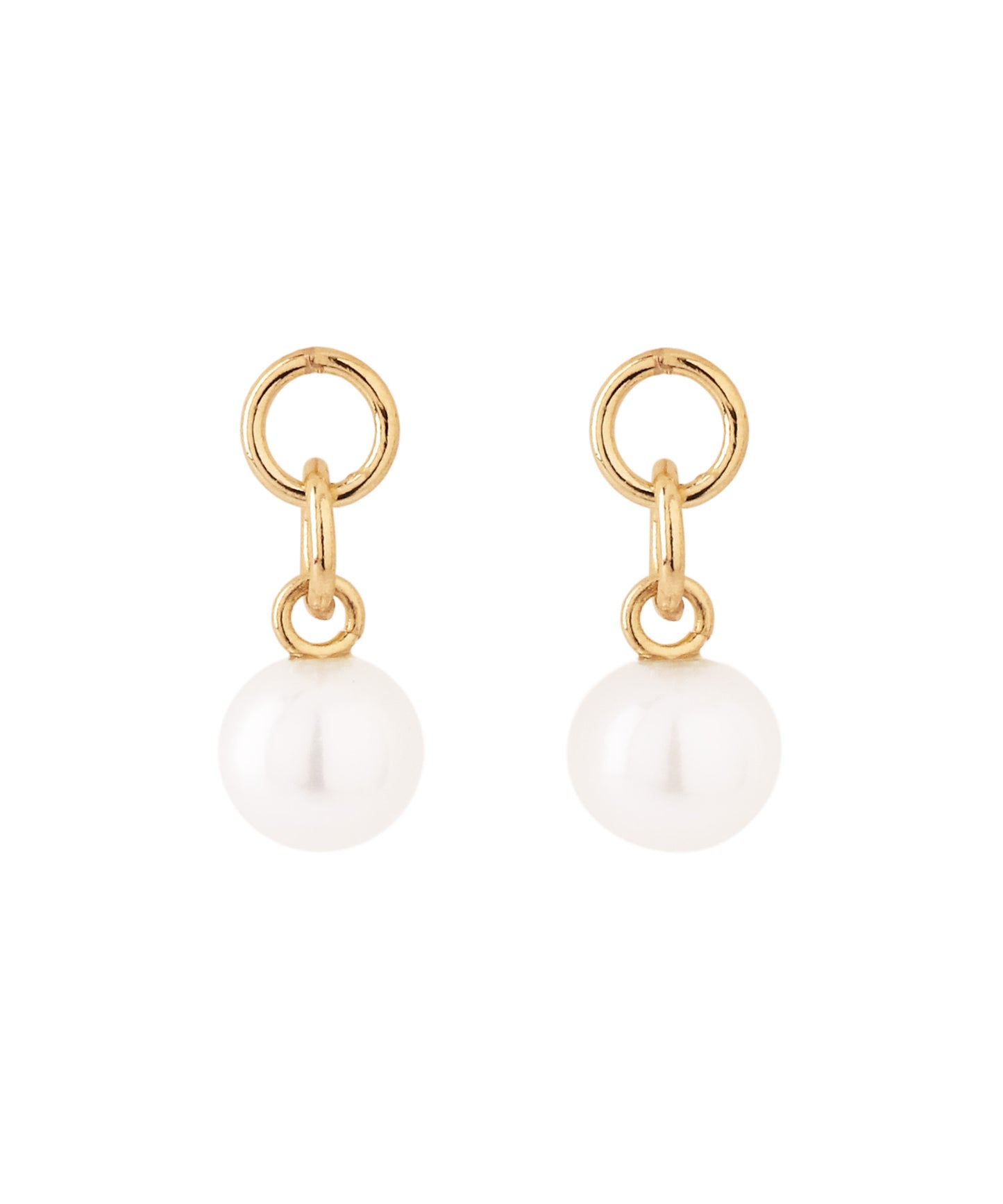[Eligible for Gift] Freshwater Pearl Earrings [10K]