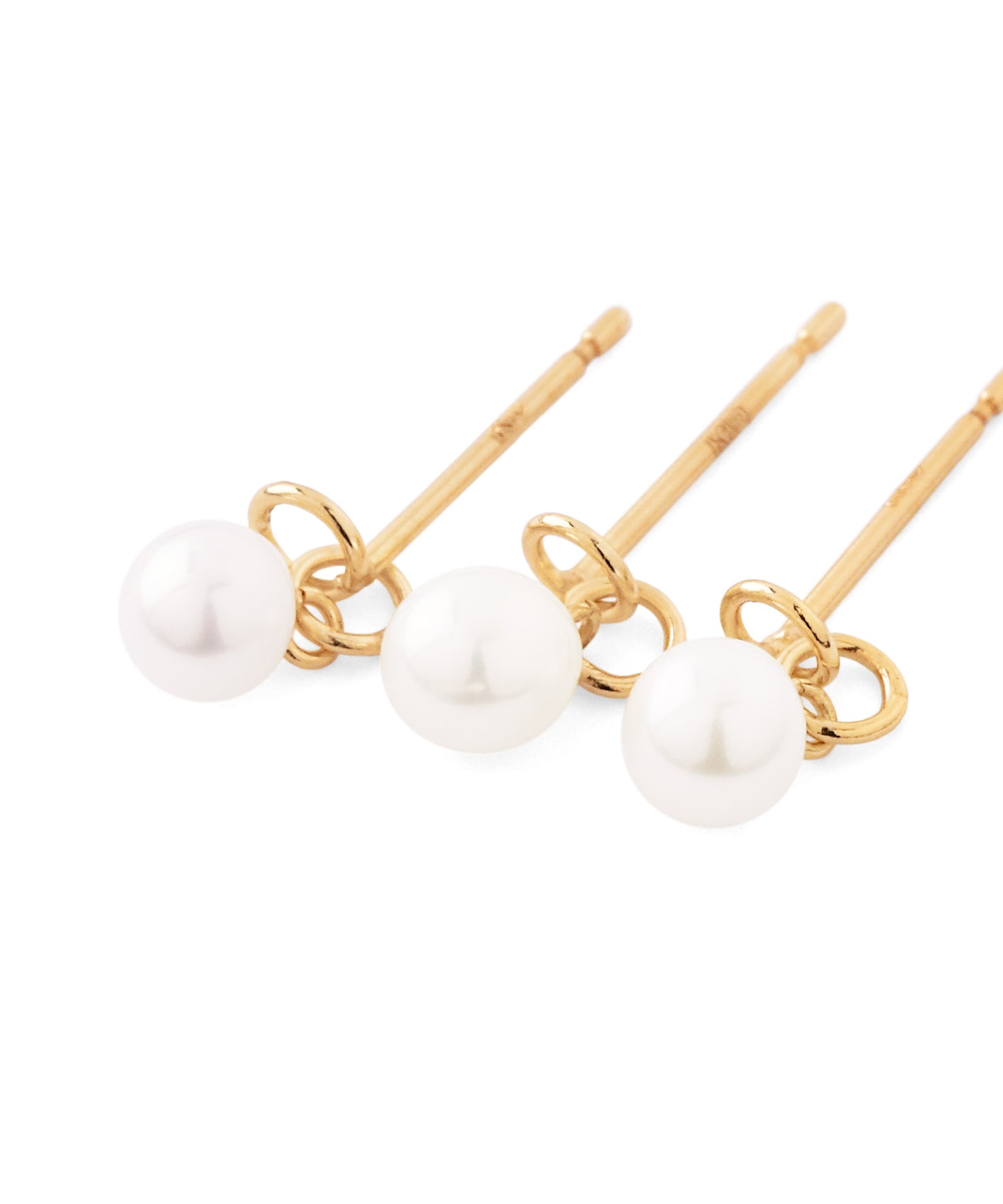 [Eligible for Gift] Freshwater Pearl Earrings [10K]