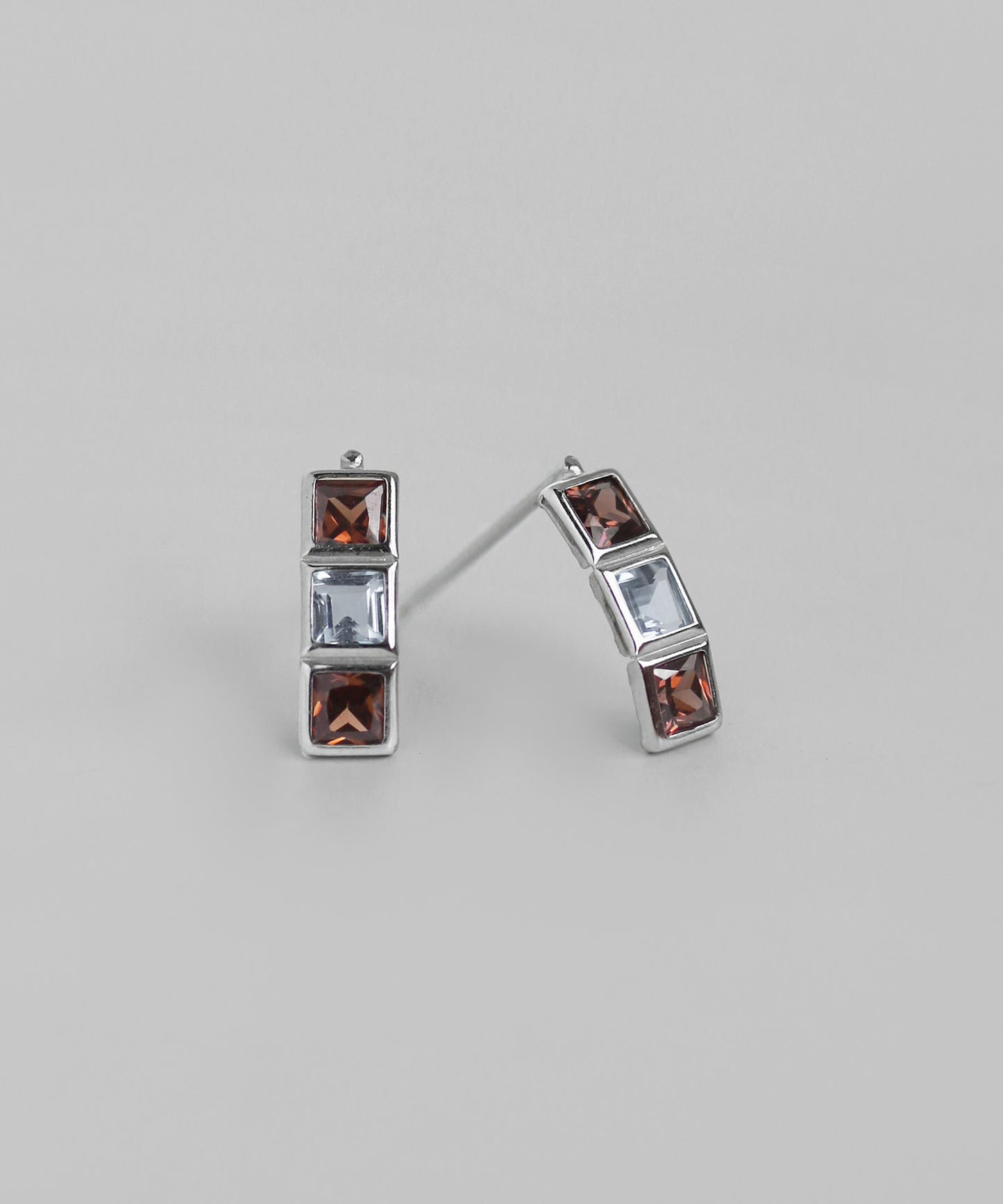 Gemstone & Bijou Earrings [925 Silver]