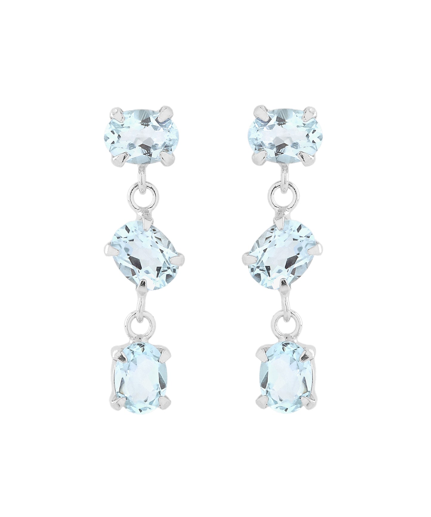 Gemstone Earrings [925 Silver]