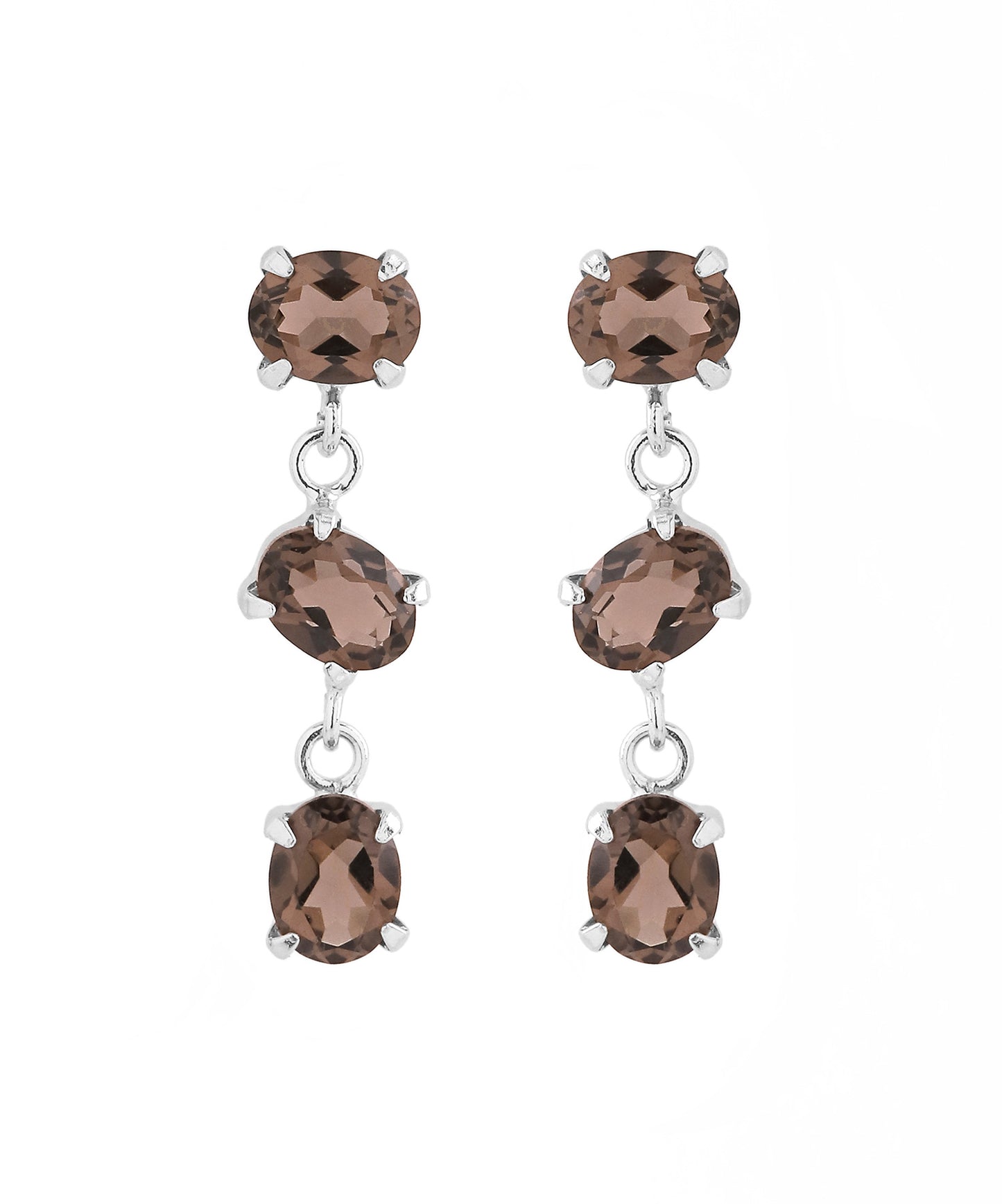 Gemstone Earrings [925 Silver]