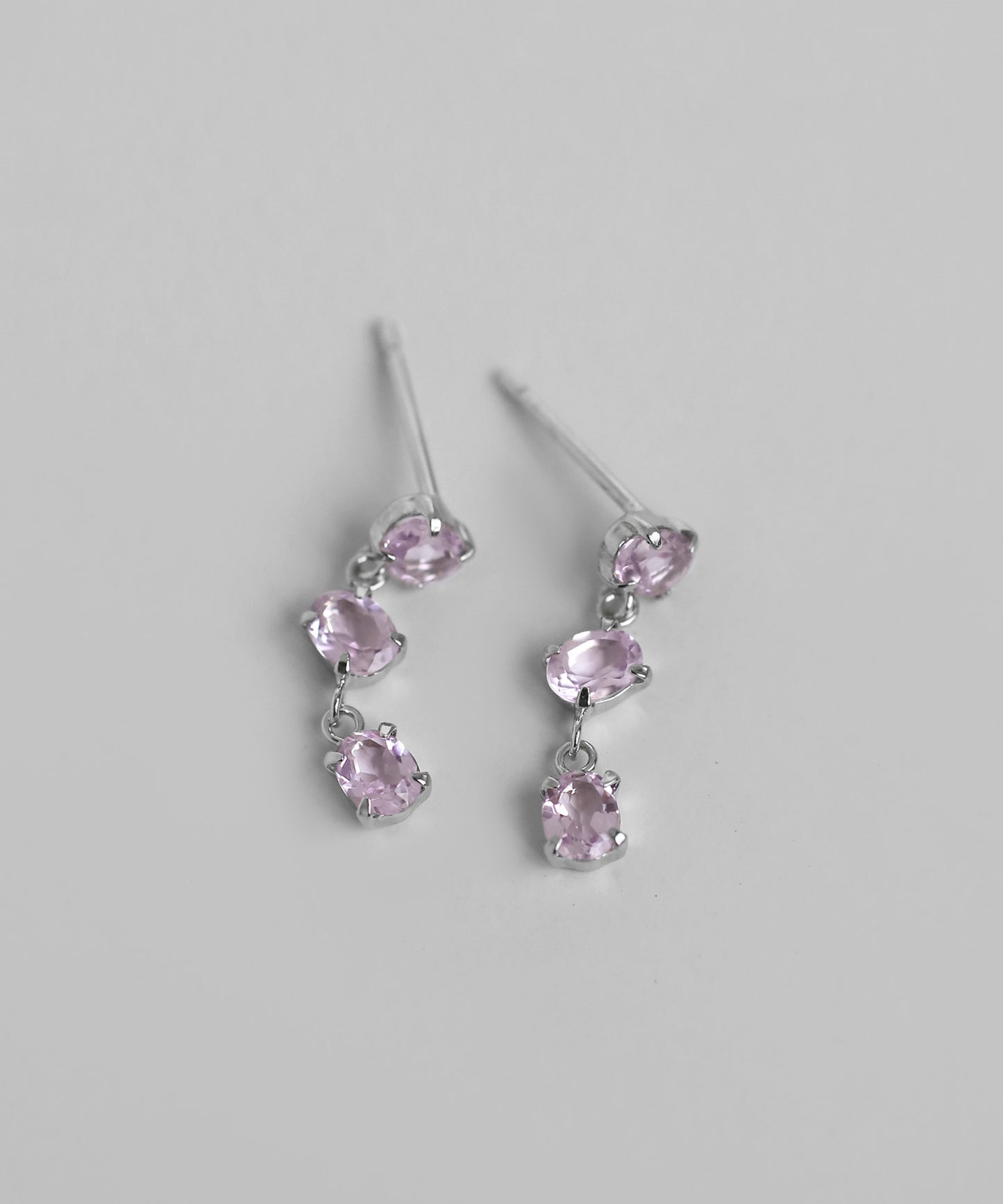 Gemstone Earrings [925 Silver]