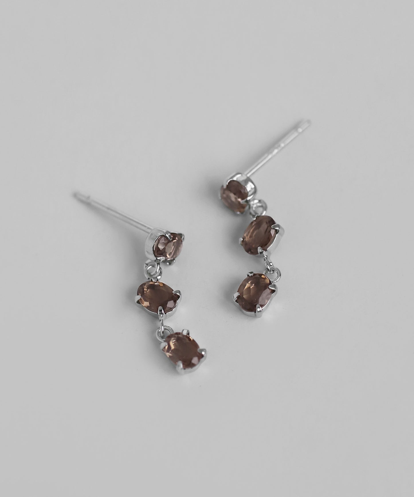 Gemstone Earrings [925 Silver]