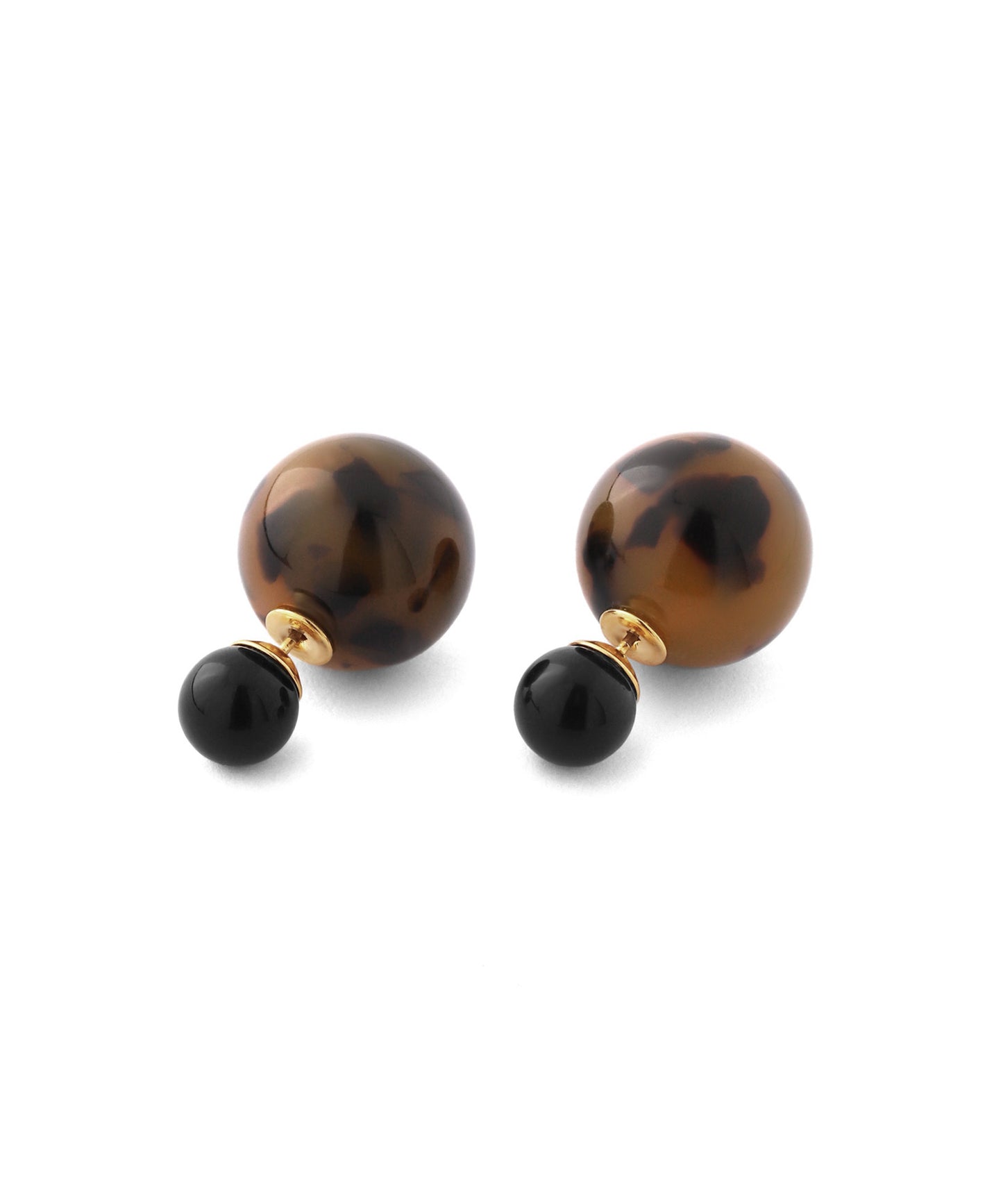 【Eligible for Novelty】Sphere Back Catch Earrings