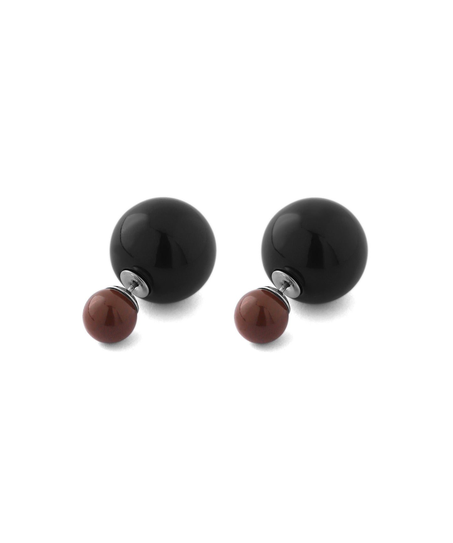 【Eligible for Novelty】Sphere Back Catch Earrings