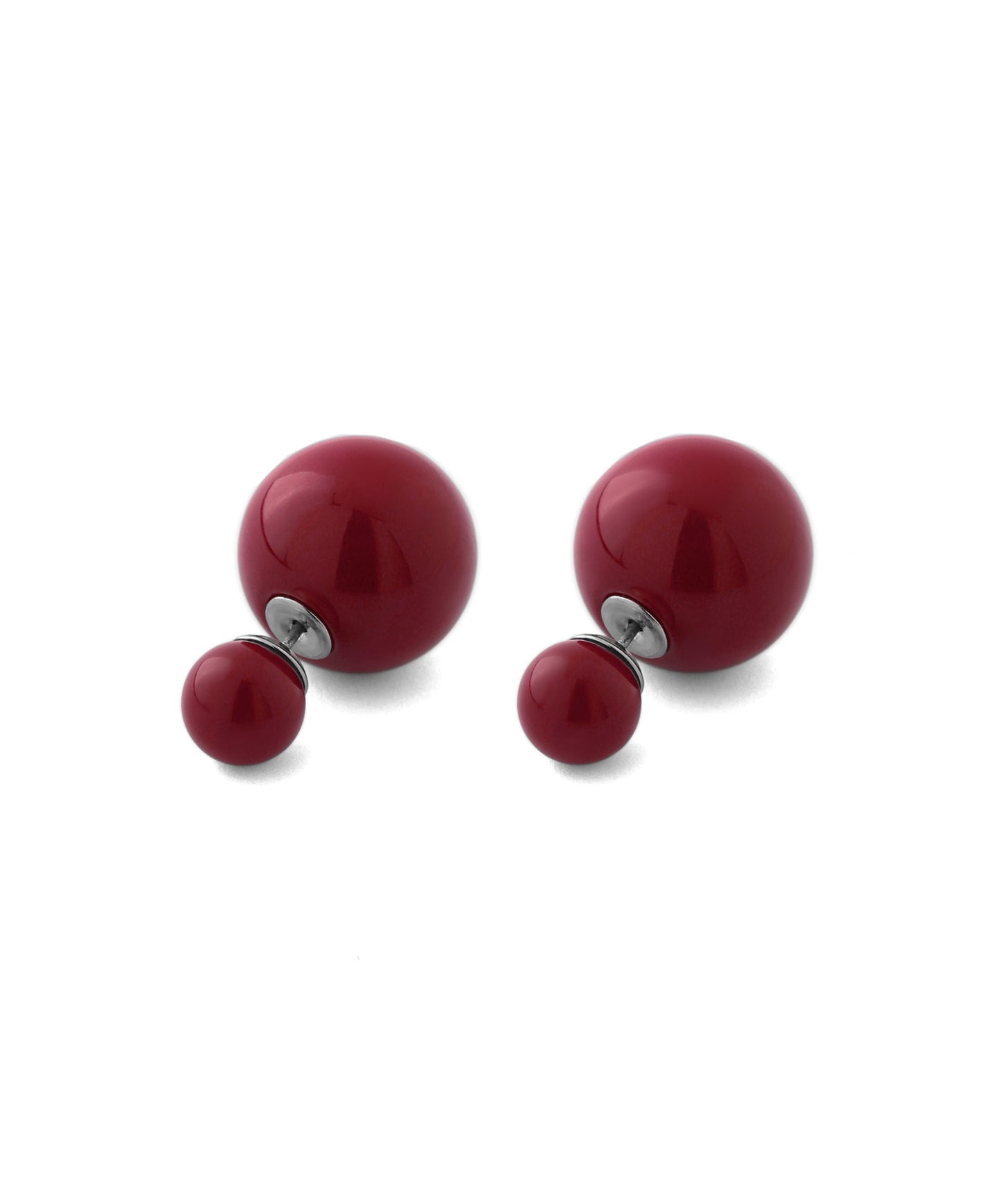 【Eligible for Novelty】Sphere Back Catch Earrings