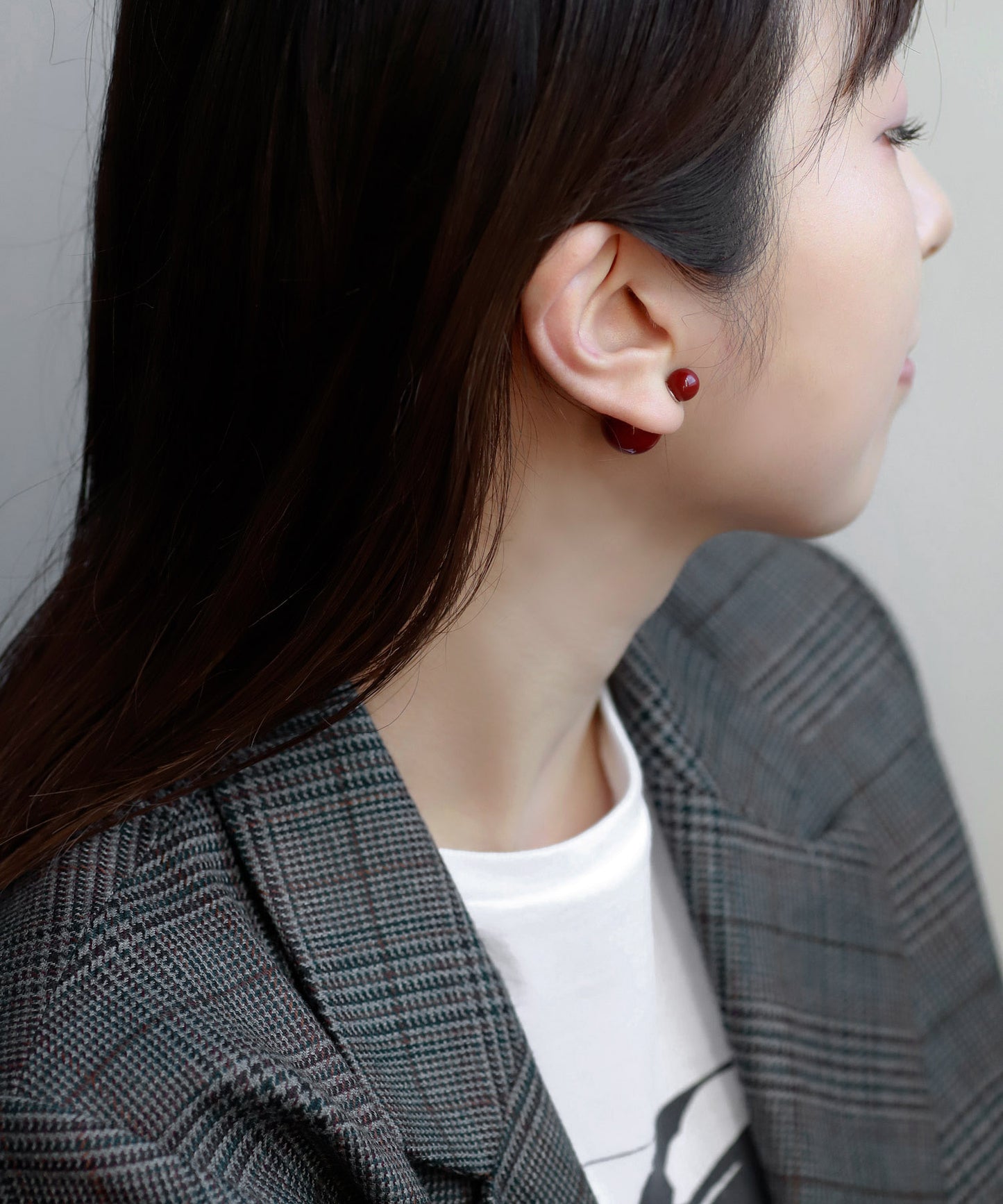 【Eligible for Novelty】Sphere Back Catch Earrings