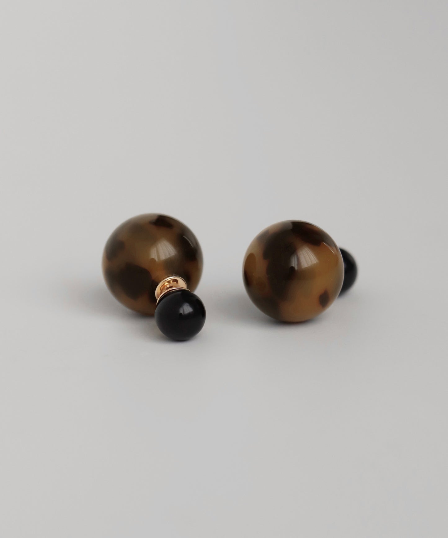 【Eligible for Novelty】Sphere Back Catch Earrings