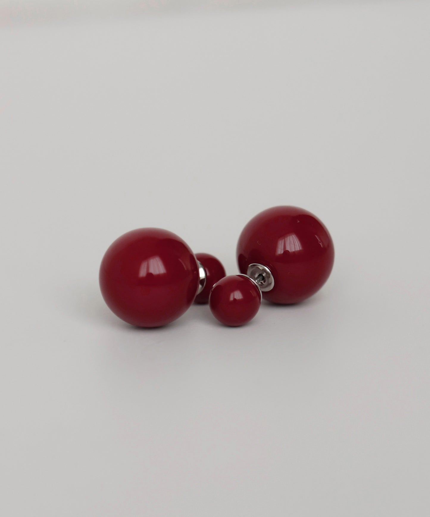 【Eligible for Novelty】Sphere Back Catch Earrings