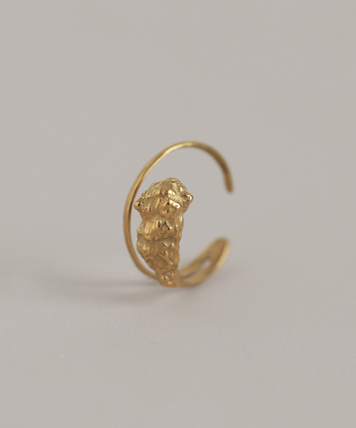 Textured Ear Cuff [Surgical Stainless Steel] [UMU]