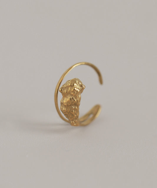 Textured Ear Cuff [Surgical Stainless Steel] [UMU]
