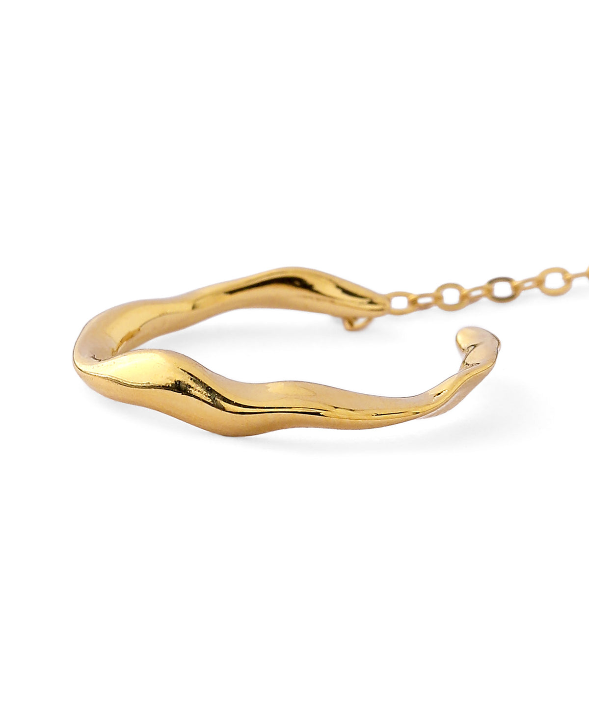 Chain Ear Cuff [Surgical Stainless Steel] [UMU]