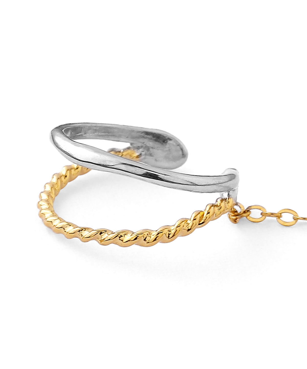 Chain Ear Cuff [Surgical Stainless Steel] [UMU]