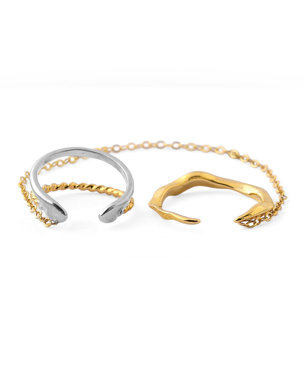 Chain Ear Cuff [Surgical Stainless Steel] [UMU]