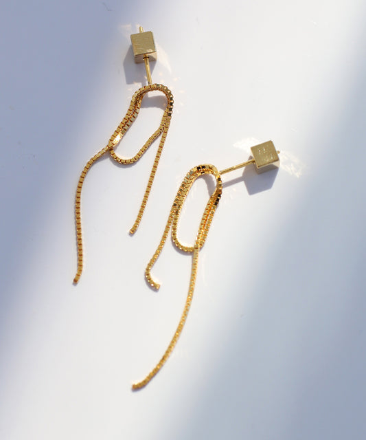 Chain Earrings [UMU]