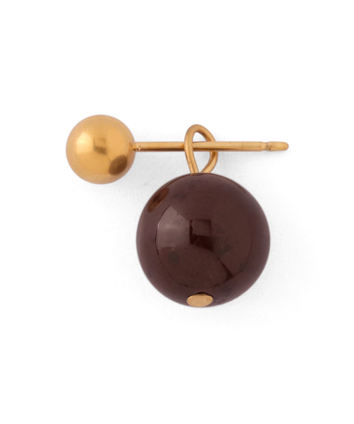 Gemstone 2WAY Earrings [Stainless steel]