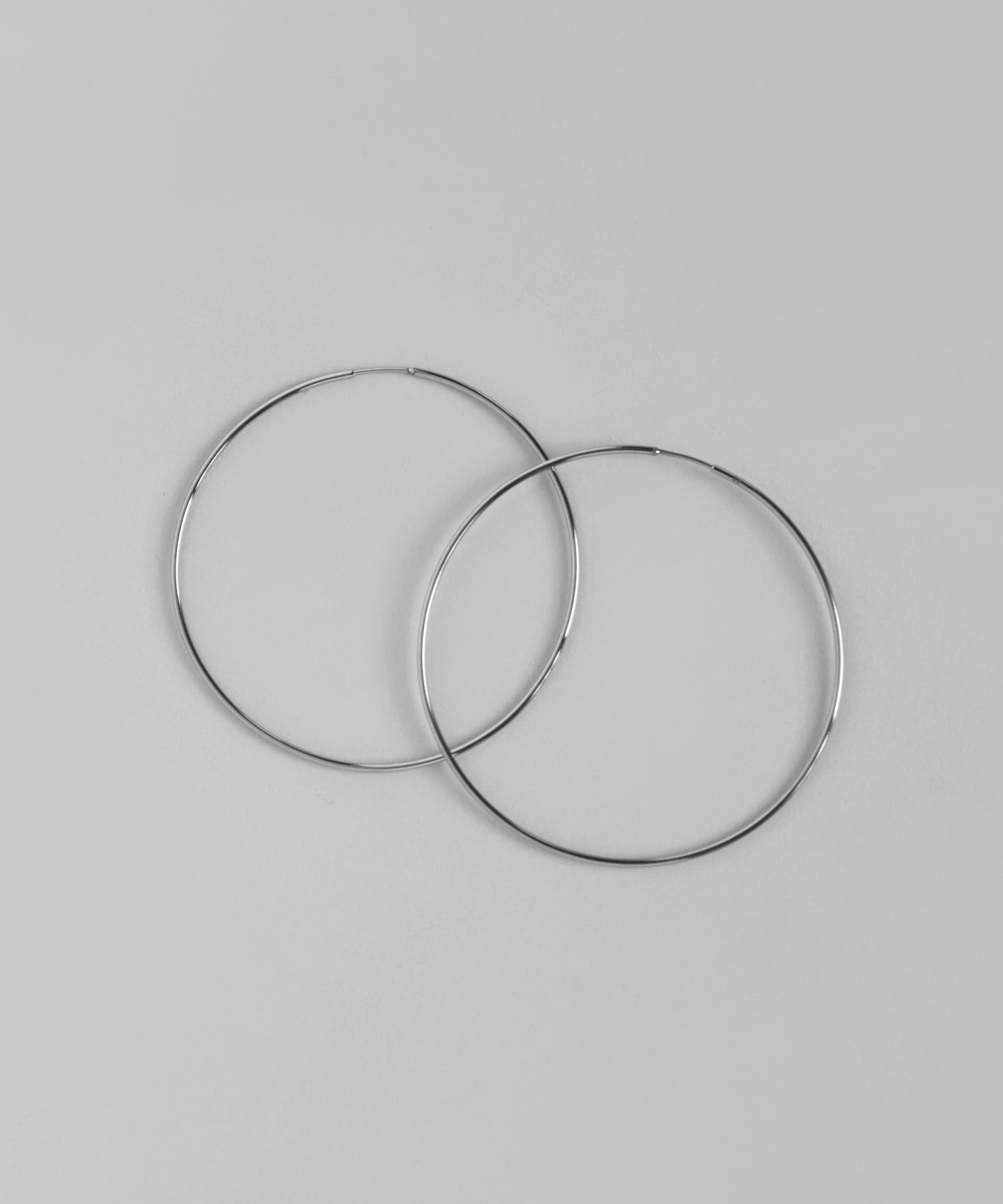 Hoop Earrings [Stainless Steel] [UMU] [S]