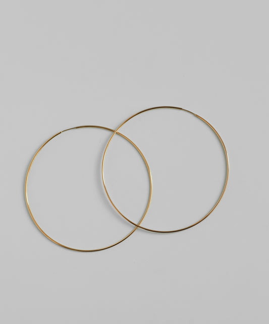 Hoop Earrings [Stainless Steel] [UMU] [M]