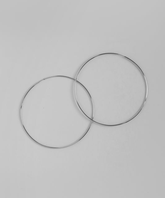 Hoop Earrings [Stainless Steel] [UMU] [M]