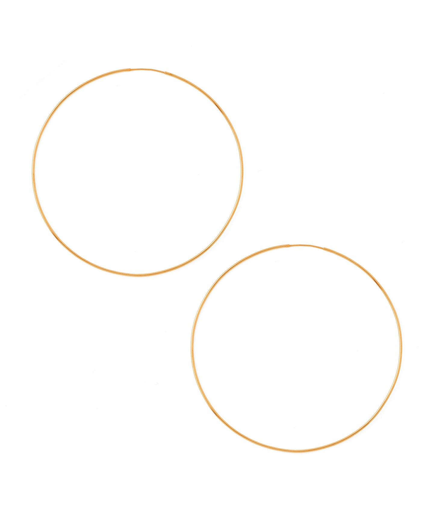 Hoop Earrings [Stainless Steel] [UMU] [L]