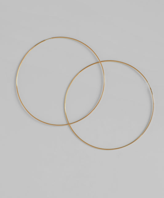 Hoop Earrings [Stainless Steel] [UMU] [L]