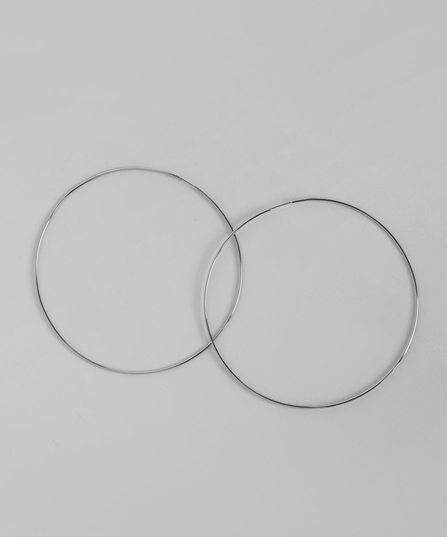 Hoop Earrings [Stainless Steel] [UMU] [L]