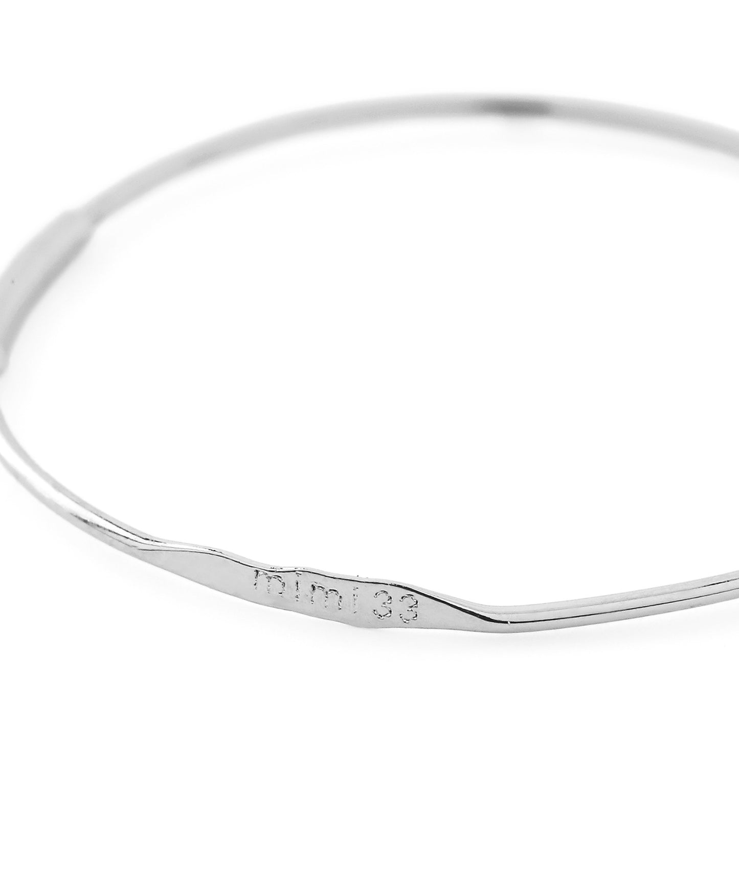 Two-Tone 2-Way Hoop Earrings [Stainless Steel] [UMU]