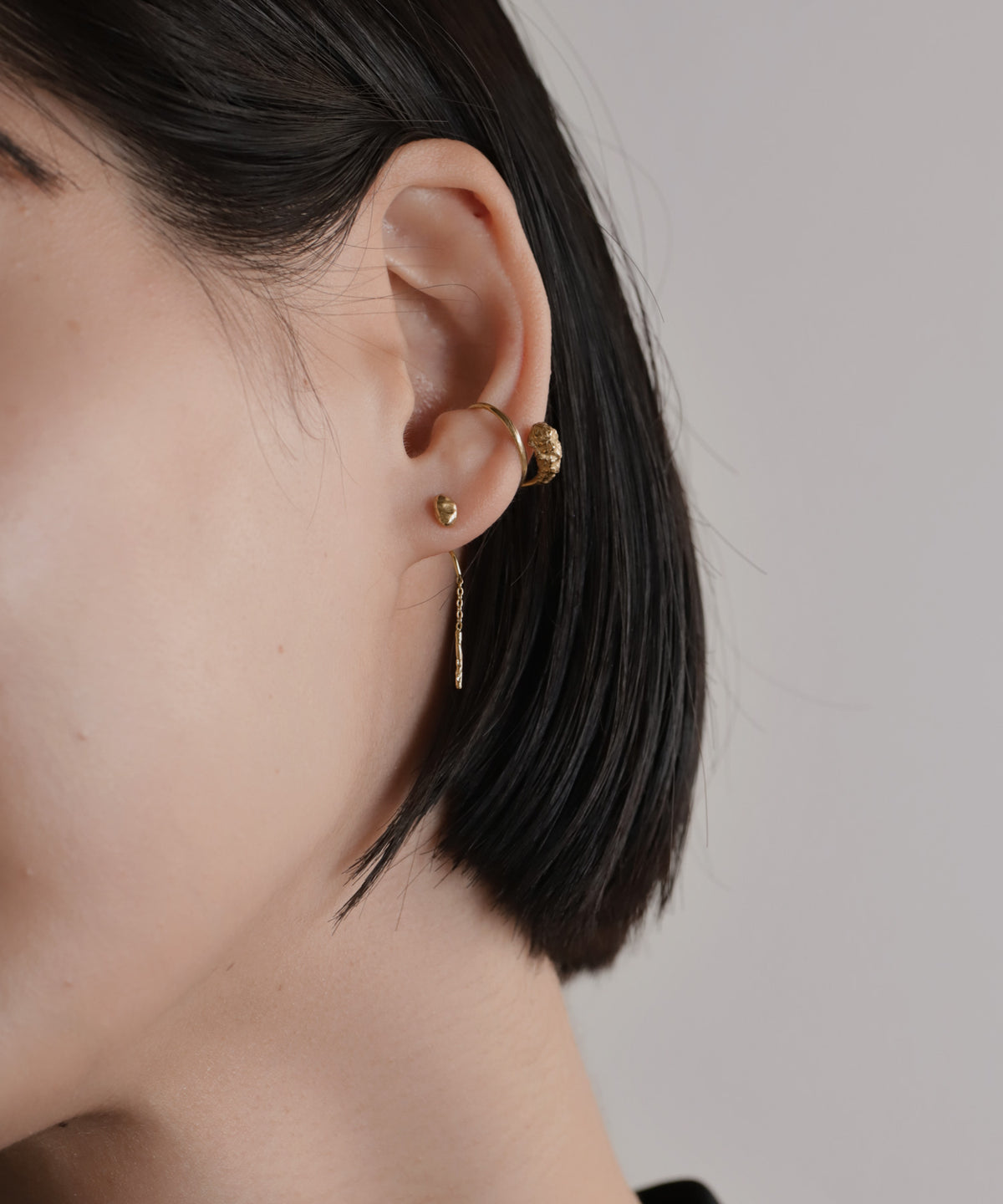 Craft Bar Earrings [Surgical Stainless Steel] [UMU]
