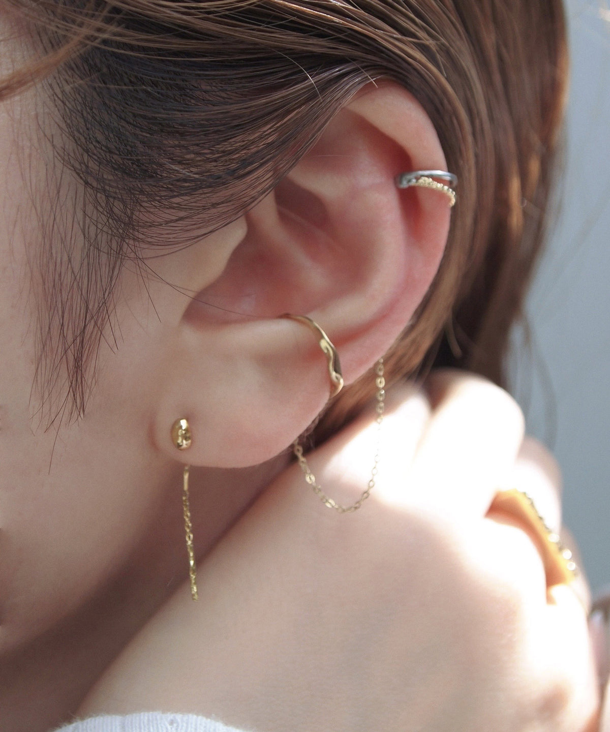 Craft Bar Earrings [Surgical Stainless Steel] [UMU]