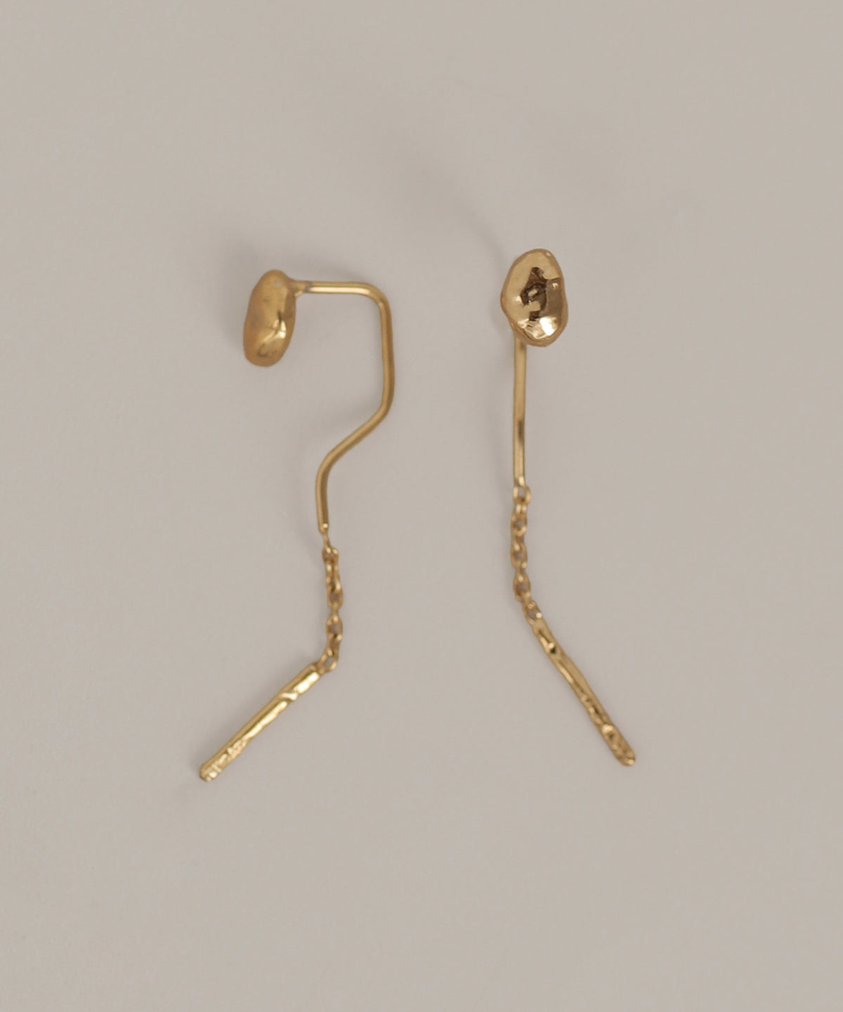 Craft Bar Earrings [Surgical Stainless Steel] [UMU]