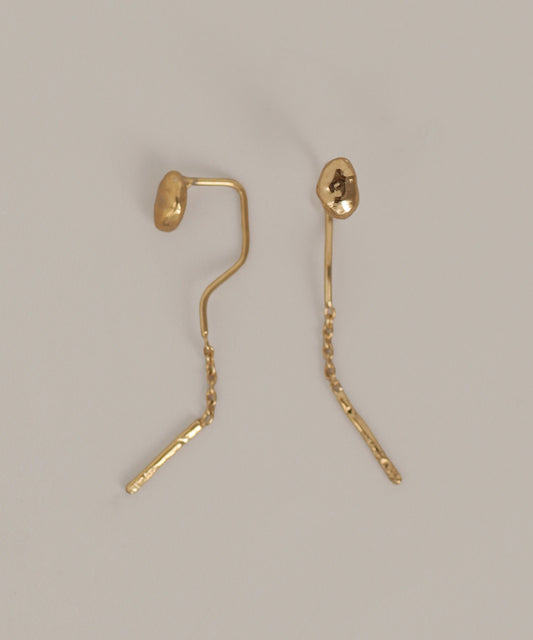 Craft Bar Earrings [Surgical Stainless Steel] [UMU]