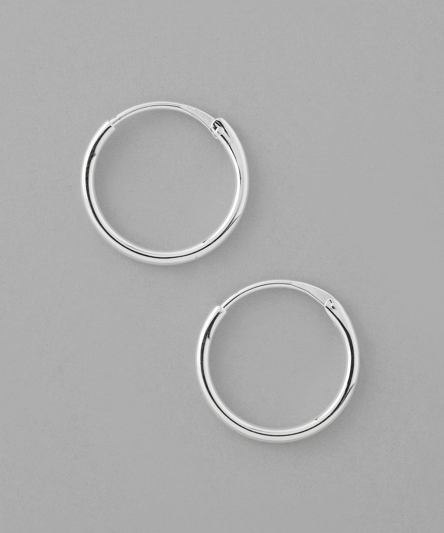 【Stainless Steel IP】Hoop Earrings [S]