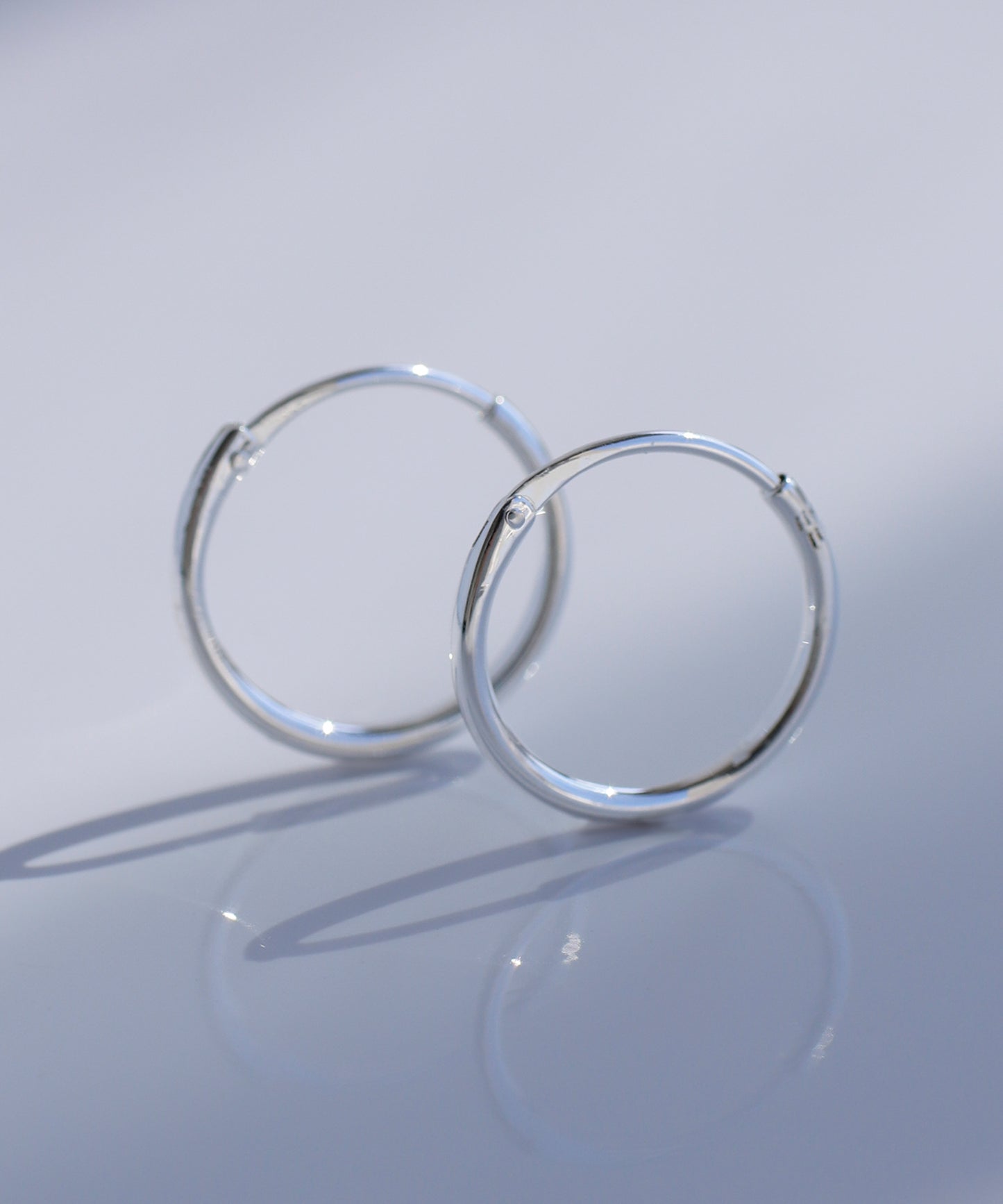 【Stainless Steel IP】Hoop Earrings [S]