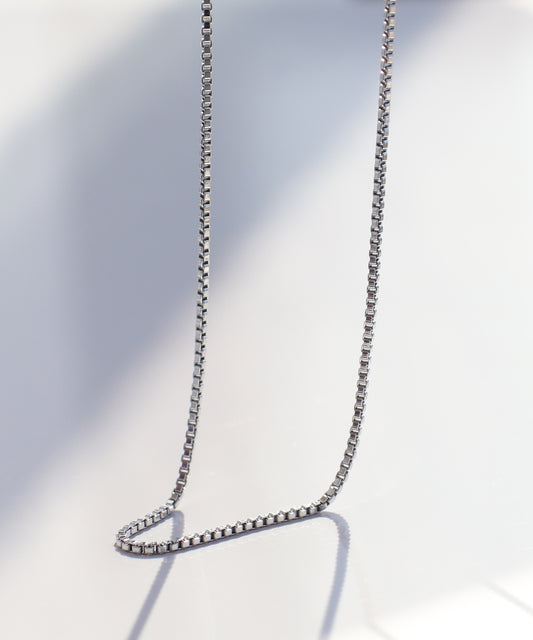 【Stainless IP】Venetian Chain Necklace [A]