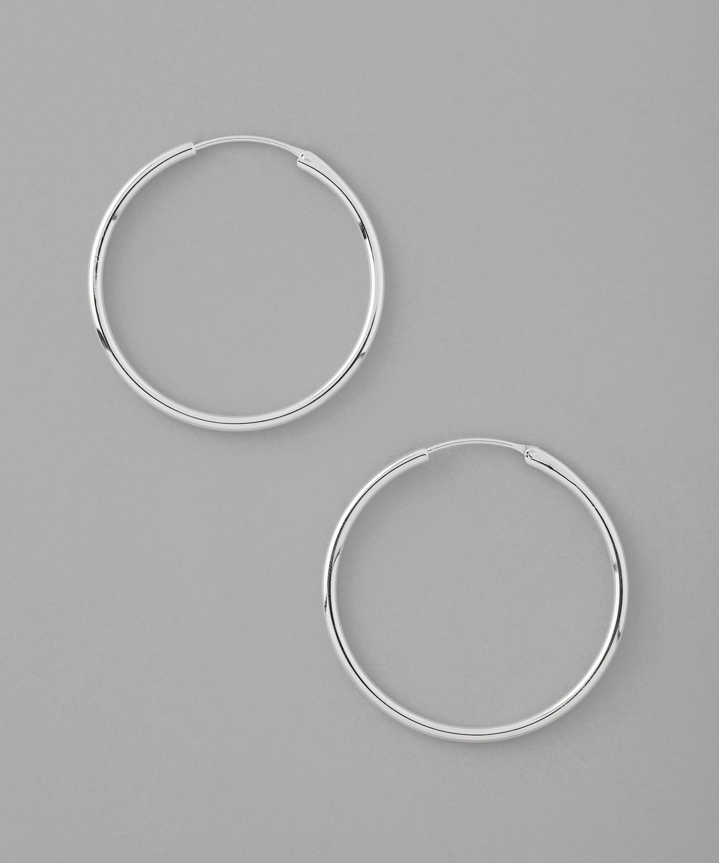 【Stainless Steel IP】Hoop Earrings [L]