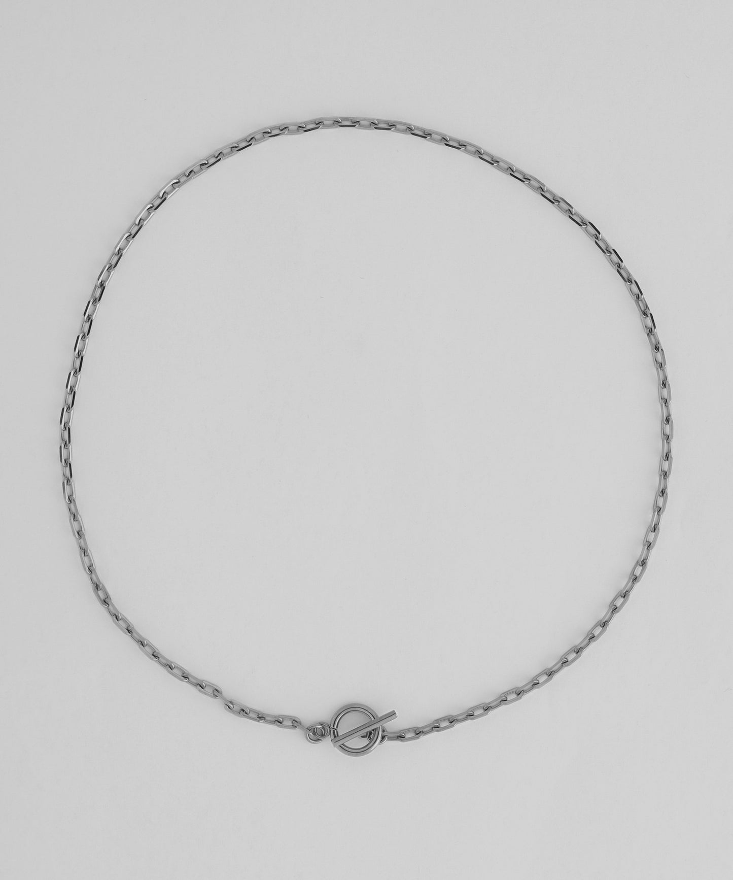 【Stainless IP】Chain Mantel Necklace [F]