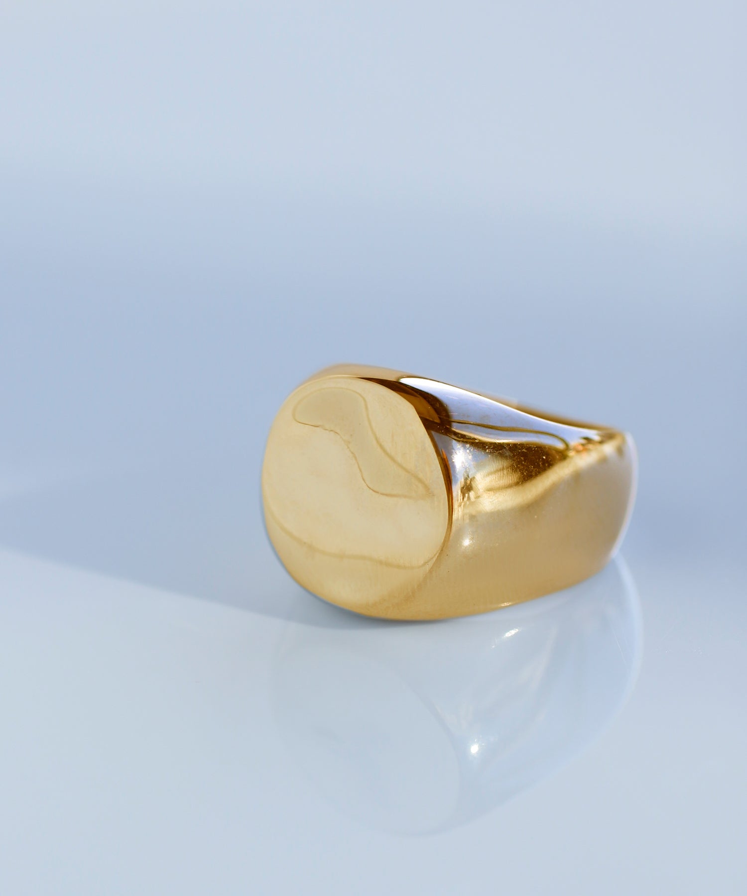 不锈钢IP】圆形印章戒指(kb060011r) mimi33 网上商店– mimi33 ONLINE STORE