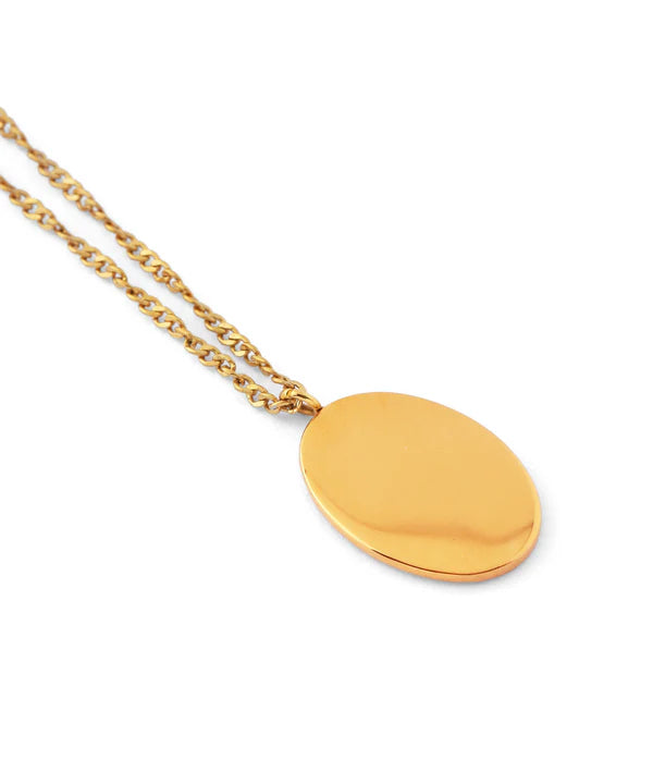 Medallion Necklace [Surgical Stainless Steel]