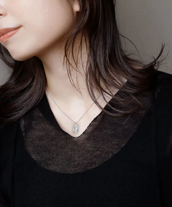 Medallion Necklace [Surgical Stainless Steel]