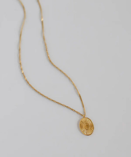 Medallion Necklace [Surgical Stainless Steel]