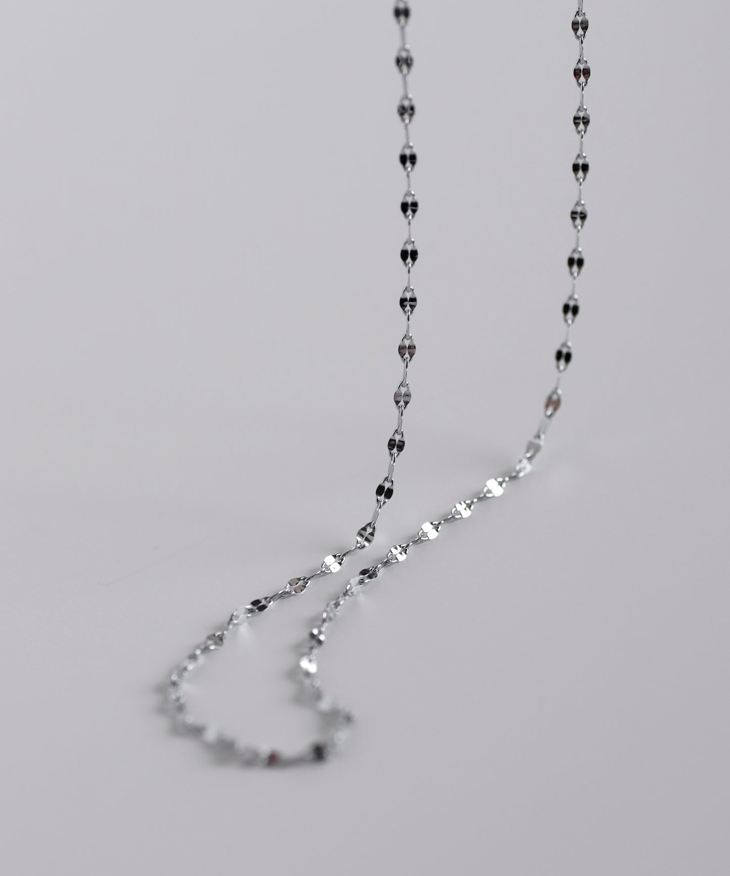 【Online Store Limited】【Stainless Steel IP】Eclair Chain Necklace