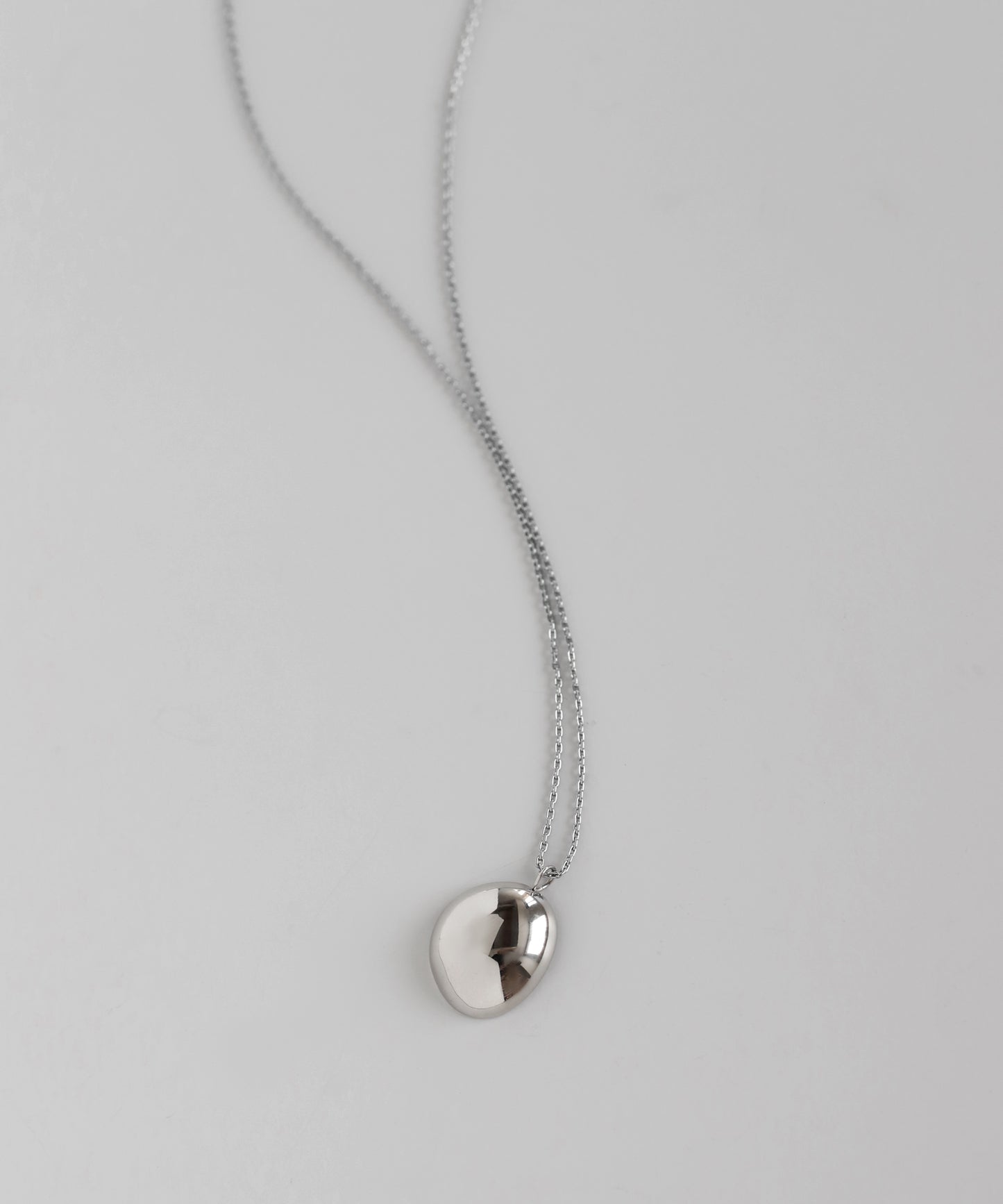 【Stainless Steel IP】Nuanced Motif Necklace