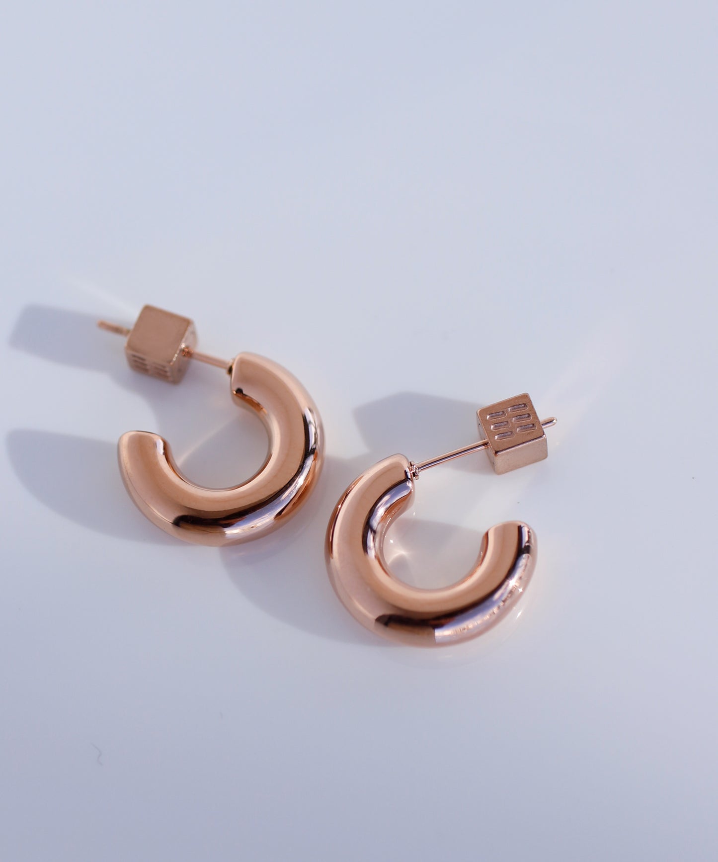 【Stainless Steel IP】 Hoop Earrings [L]
