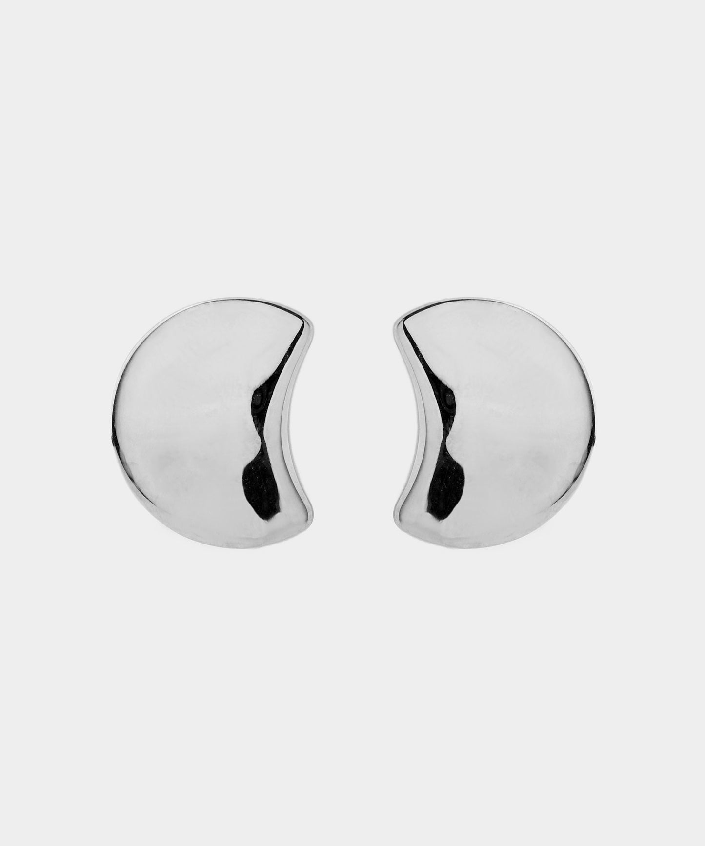 【Stainless Steel IP】Nuance Plate Earrings