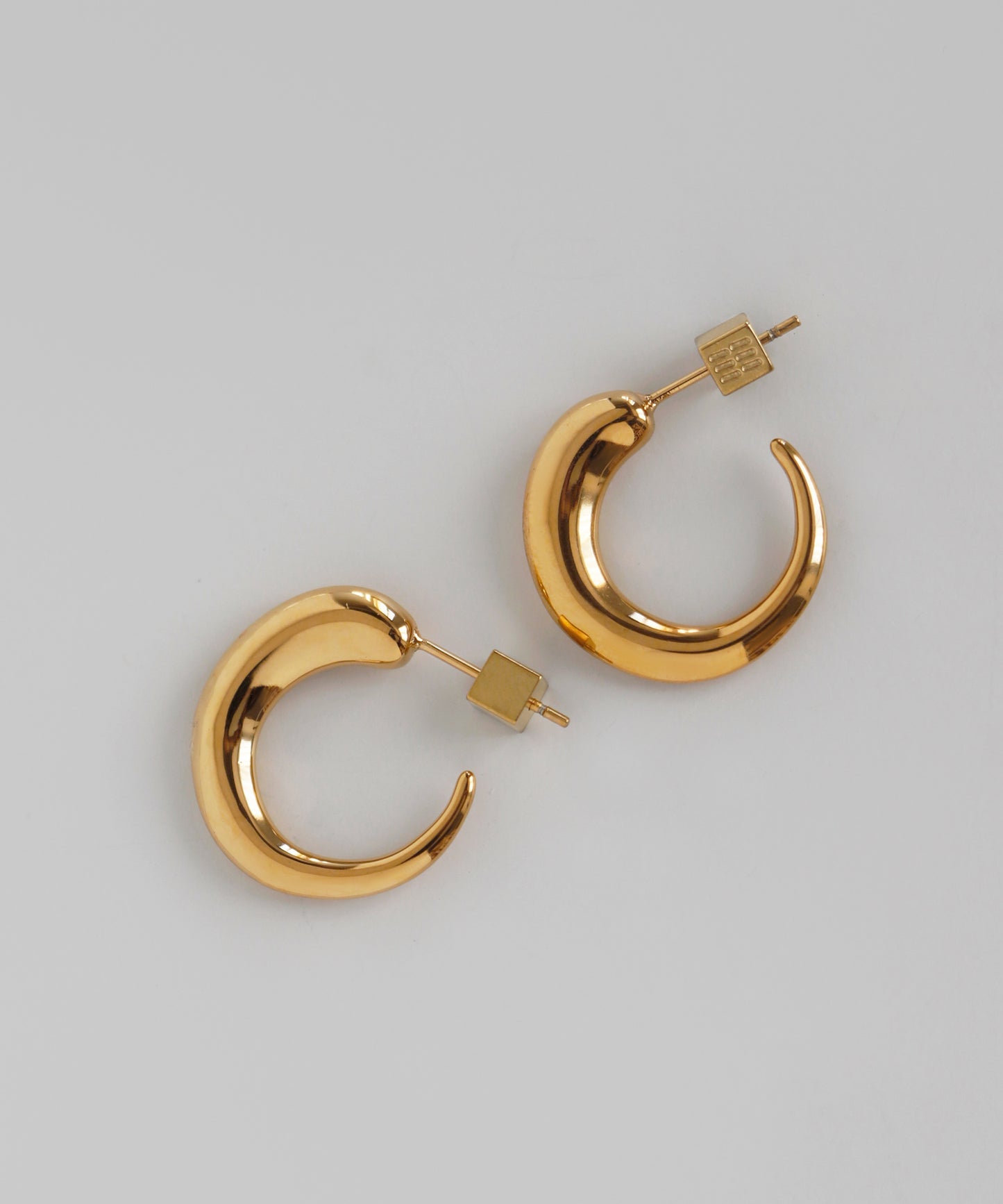 【Stainless Steel IP】Hoop Earrings