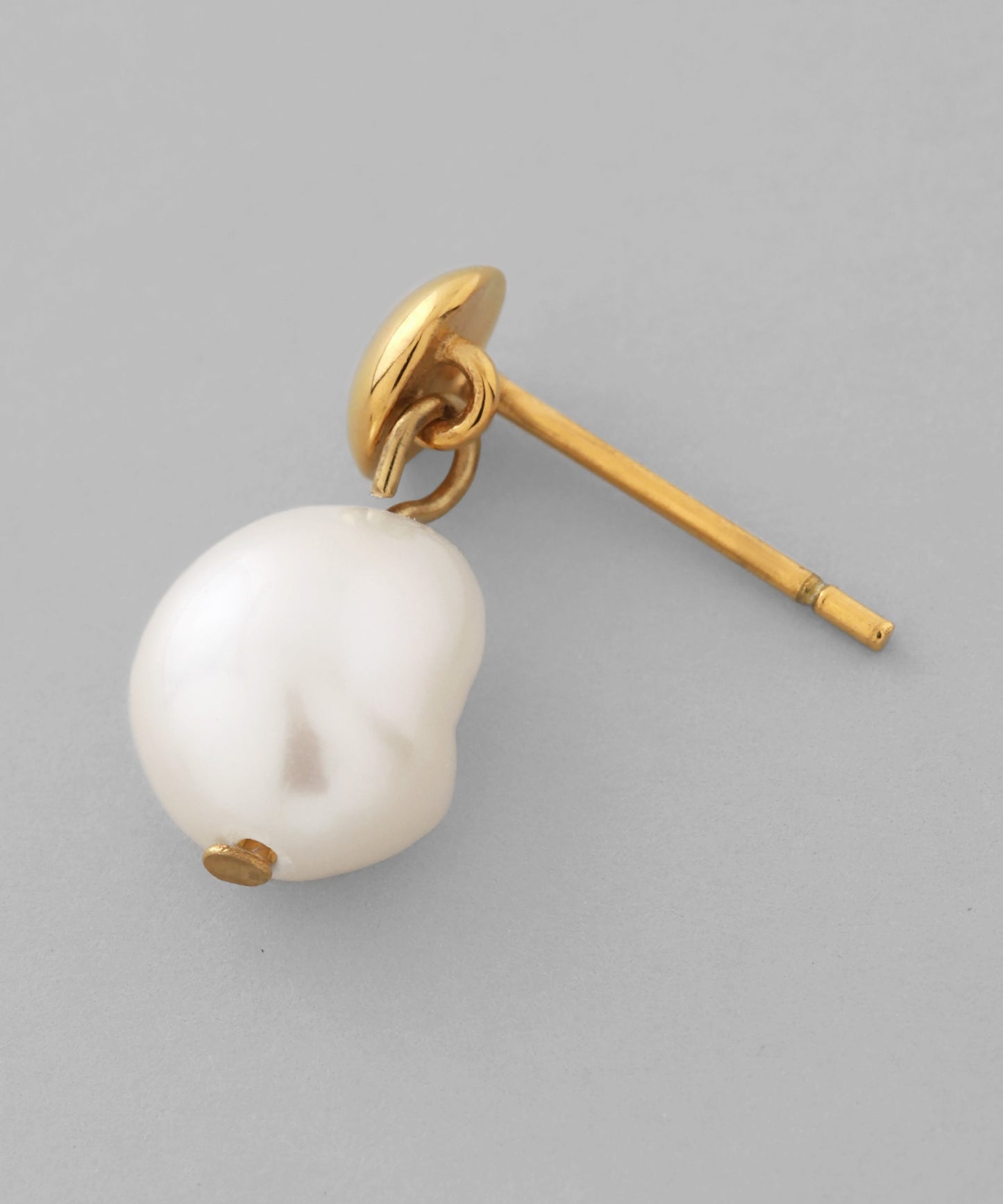 【Stainless Steel IP】Freshwater Pearl Earrings